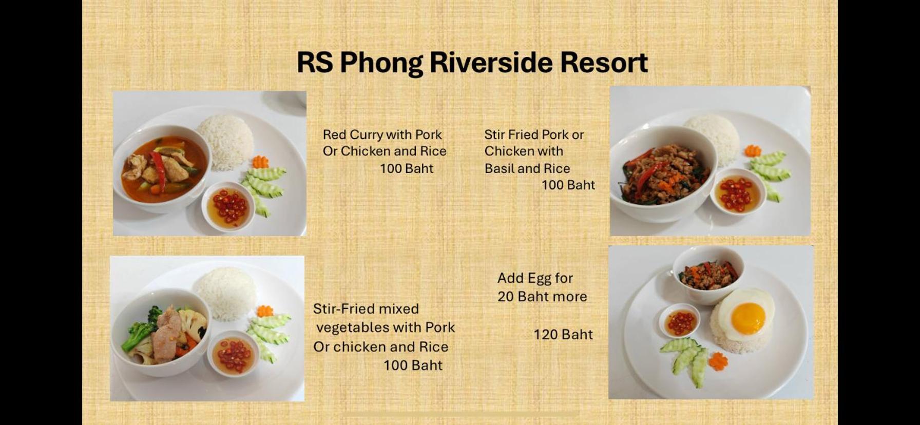 Rs Phong Riverside Resort Khon Kaen Exteriér fotografie