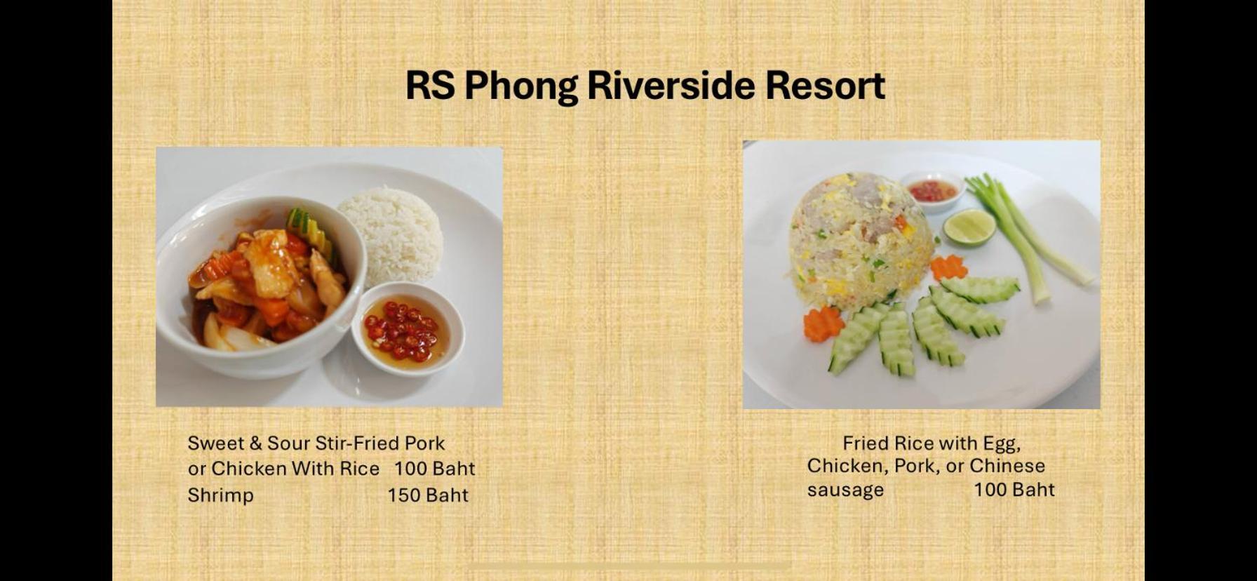 Rs Phong Riverside Resort Khon Kaen Exteriér fotografie