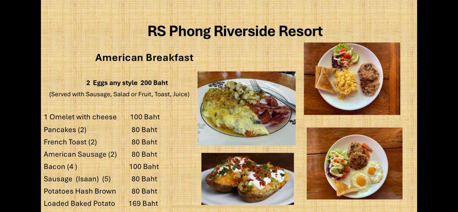 Rs Phong Riverside Resort Khon Kaen Exteriér fotografie